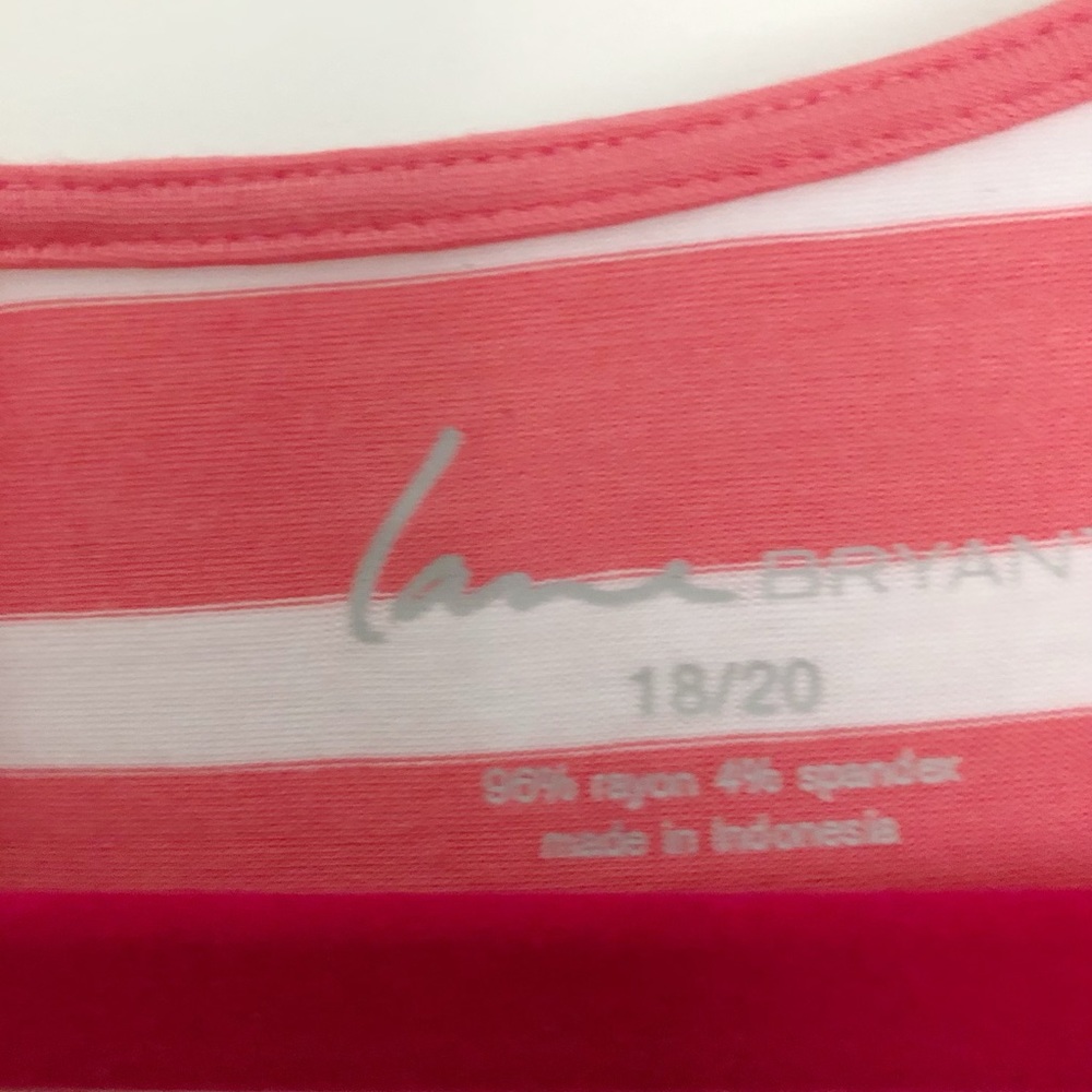 NWT LANE BRYANT Striped Tunic - Picture 4 of 4